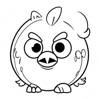 Angry Birds Green Pig Coloring Page 29391-6397