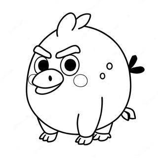 Angry Birds Green Pig Coloring Page 29391-6400