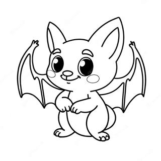 Bat Coloring Pages