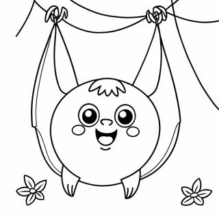 Bat Coloring Pages