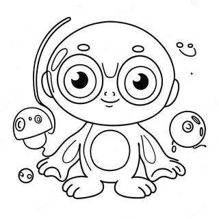 Alien Coloring Pages