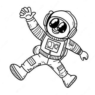 Astronaut Coloring Pages