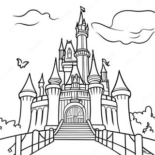 Disney Halloween Coloring Pages