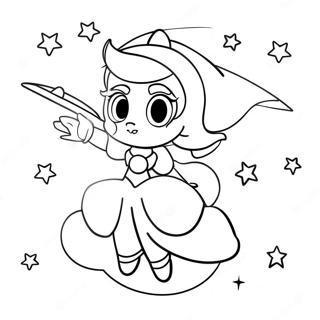 Rosalina Coloring Pages