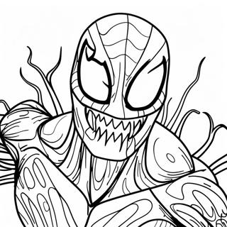 Carnage Character In Action Coloring Page 30999-6754