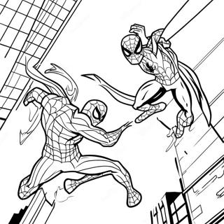 Carnage Vs Spider Man Coloring Page 31000-6759