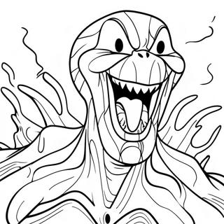 Carnage Laughing Manically Coloring Page 31002 6767