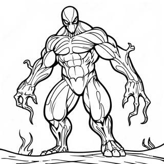 Carnage Full Body Pose Coloring Page 31003 6769