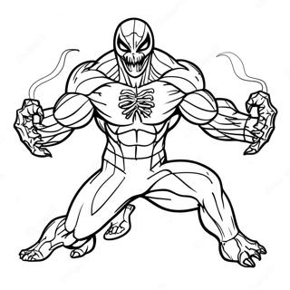 Carnage Full Body Pose Coloring Page 31003 6771