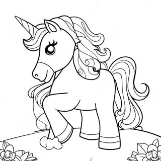 Magical Unicorn Coloring Page 31184-6794