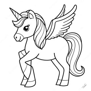 Magical Unicorn Coloring Page 31184-6795