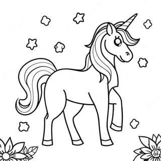 Magical Unicorn Coloring Page 31184-6796