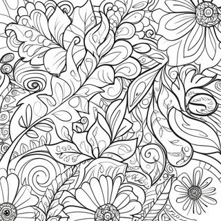 Fall Leaves Coloring Pages