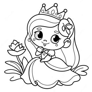 Princess And Frog Coloring Pages