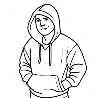 Mr Beast Coloring Pages