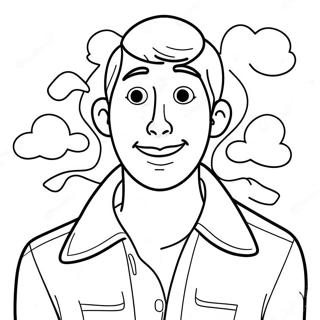 Mr Beast Coloring Pages