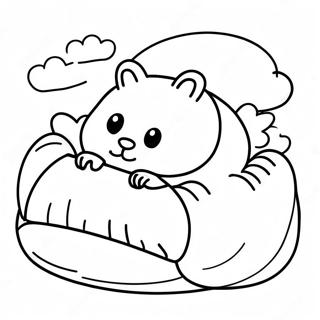 Hamster Coloring Pages