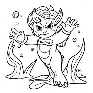 Water Elemental Coloring Page 31730-6917