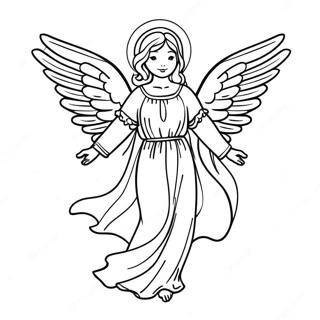 Angel Coloring Pages