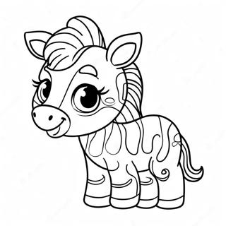 Zebra Coloring Pages