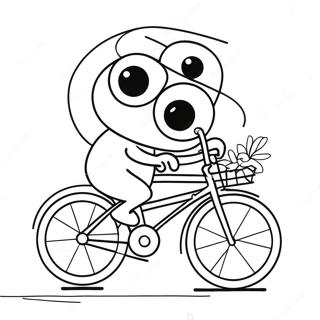 Keroppi Coloring Pages