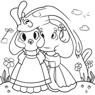 Alice In Wonderland Coloring Pages