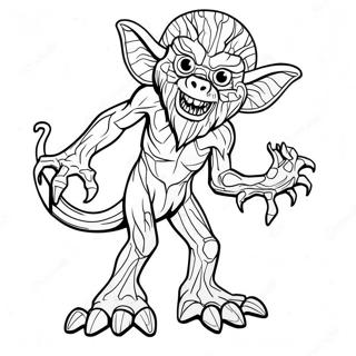 Demogorgon In The Shadows Coloring Page 32725-7136