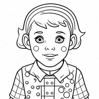 Eleven With Eggo Waffles Coloring Page 32726-7138