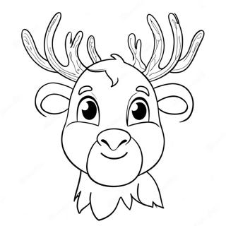 Rudolph Coloring Pages