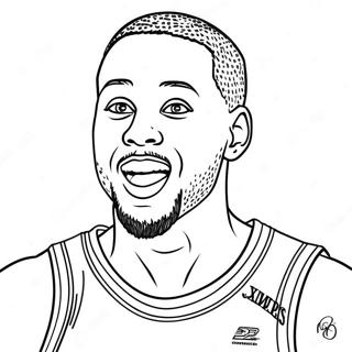 Steph Curry Coloring Pages