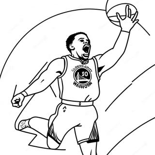 Steph Curry Coloring Pages