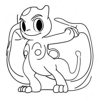 Mewtwo Coloring Pages