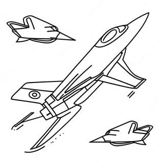 Jet Coloring Pages