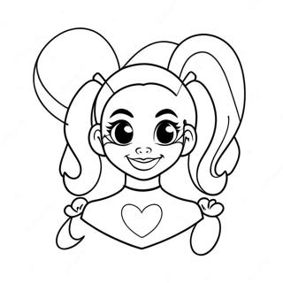 Harley Quinn Coloring Pages