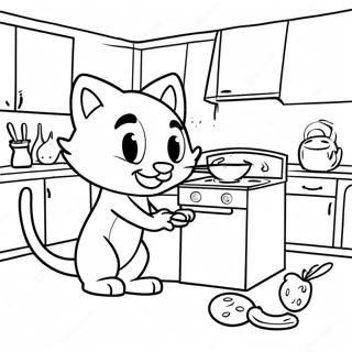 Tom And Jerry Coloring Pages