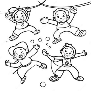 Circus Carnival Coloring Pages