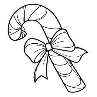 Candy Cane Coloring Pages