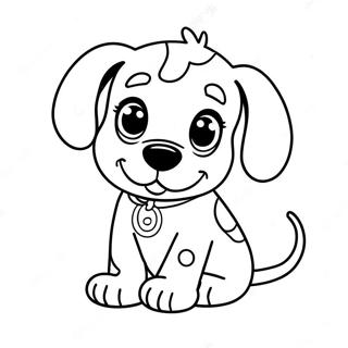 Blue S Clues Puppy Coloring Page 34341-7496