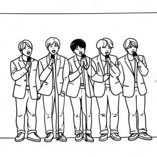 Bts Coloring Pages