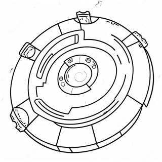 Beyblade Battle Arena Coloring Page 34618-7554