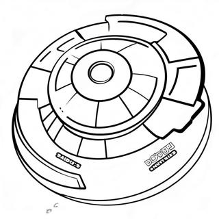 Beyblade Battle Arena Coloring Page 34618-7555