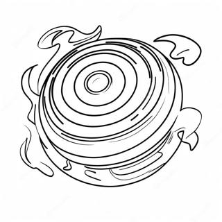 Spinning Beyblade In Action Coloring Page 34619-7557