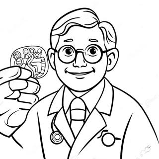 Doctor Nurse Coloring Pages