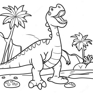 Spinosaurus Coloring Pages