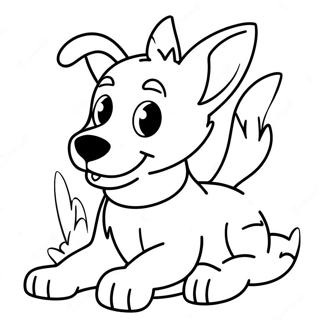 German Shepherd Coloring Pages