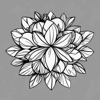 Crystal Coloring Pages