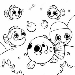 Bubble Guppies Coloring Pages