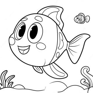 Bubble Guppies Colorful Adventure Coloring Page 35514-7756