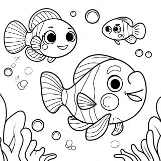 Bubble Guppies Underwater Fun Coloring Page 35515-7759