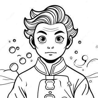 Tanjiro Coloring Pages